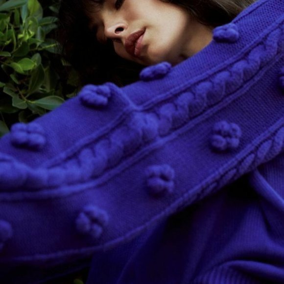 NEW Anthropologie Kiara Textured Sweater - Picture 5 of 6